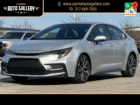 Silver 2021 Toyota Corolla SE for sale in Carmel, IN