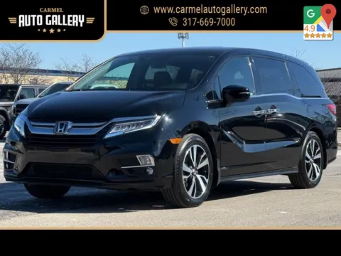 Black 2019 Honda Odyssey Elite for sale in Carmel, IN