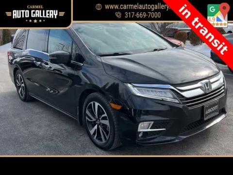 Black 2019 Honda Odyssey Elite for sale in Carmel, IN