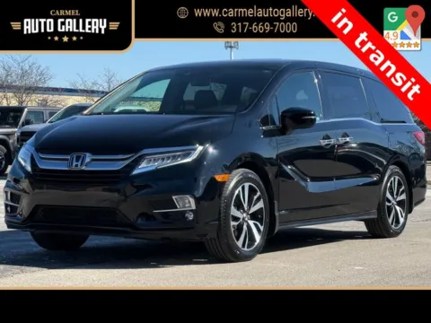 Black 2019 Honda Odyssey Elite for sale in Carmel, IN