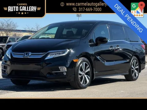 Black 2019 Honda Odyssey Elite for sale in Carmel, IN