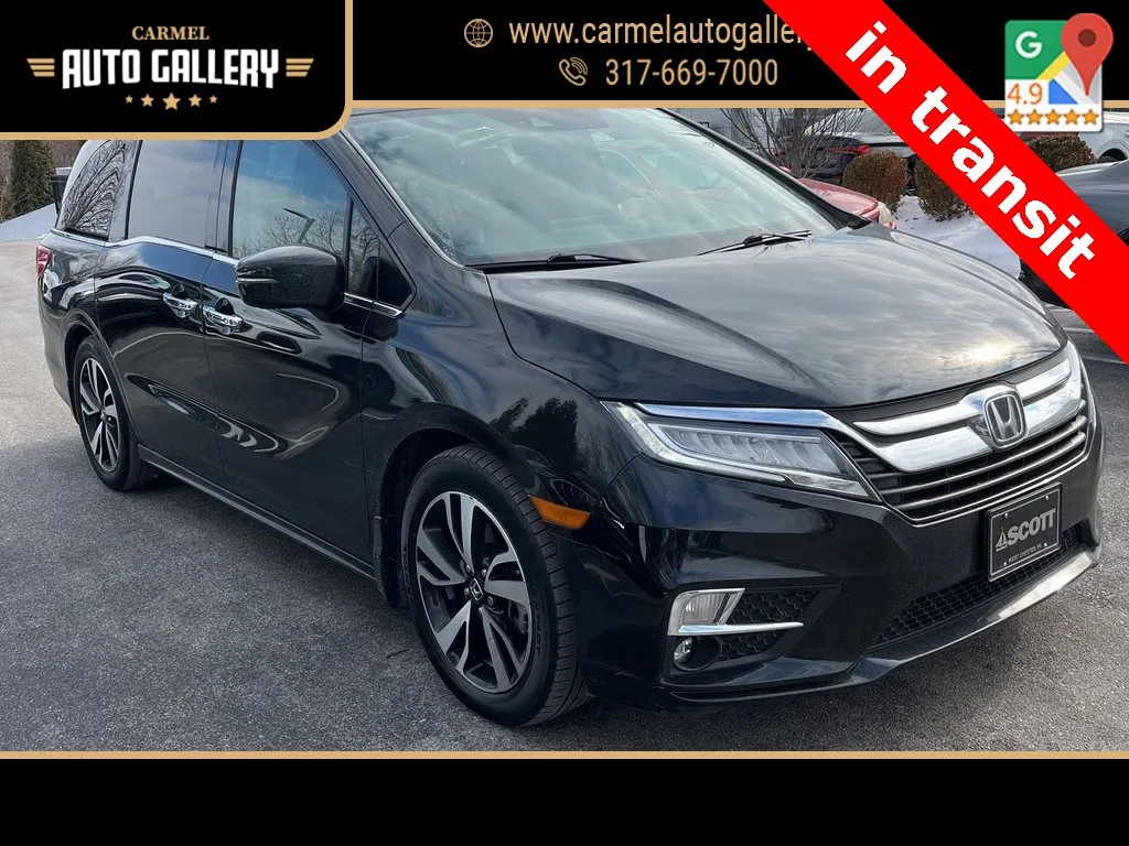Black 2019 Honda Odyssey Elite for sale in Carmel, IN