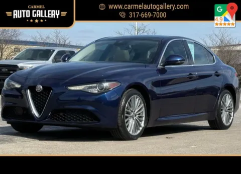 Blue 2018 Alfa Romeo Giulia Ti for sale in Carmel, IN