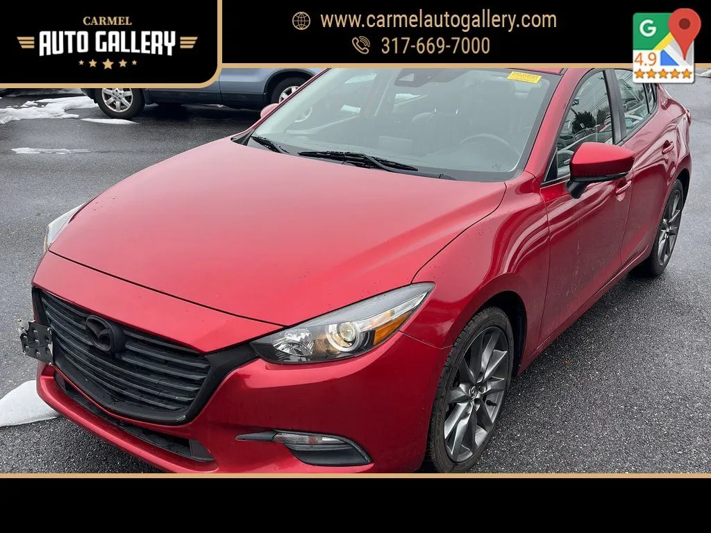 Red 2018 Mazda Mazda3 Touring for sale in Carmel, IN