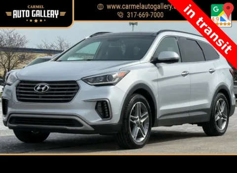 Silver 2017 Hyundai Santa Fe SE Ultimate for sale in Carmel, IN