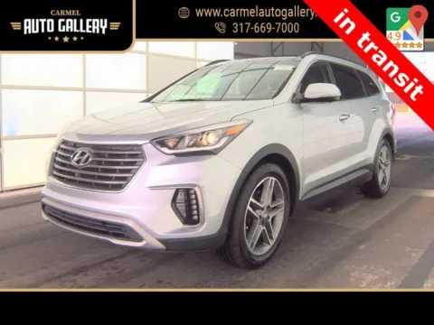 Silver 2017 Hyundai Santa Fe SE Ultimate for sale in Carmel, IN