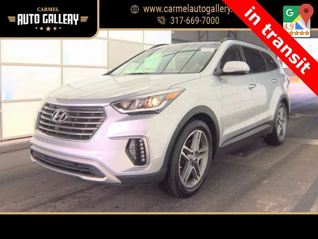 Silver 2017 Hyundai Santa Fe SE Ultimate for sale in Carmel, IN