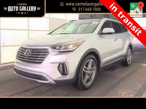 Silver 2017 Hyundai Santa Fe SE Ultimate for sale in Carmel, IN