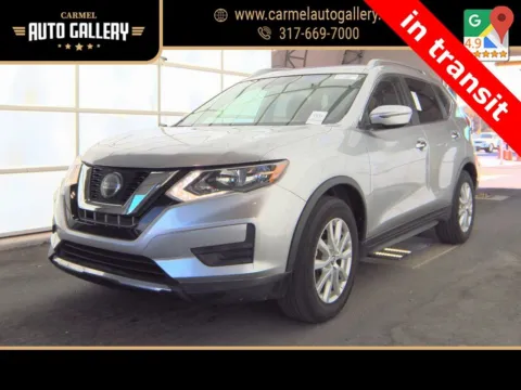Silver 2019 Nissan Rogue SV for sale in Carmel, IN