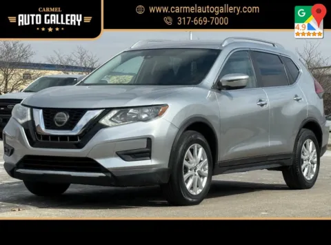 Silver 2019 Nissan Rogue SV for sale in Carmel, IN