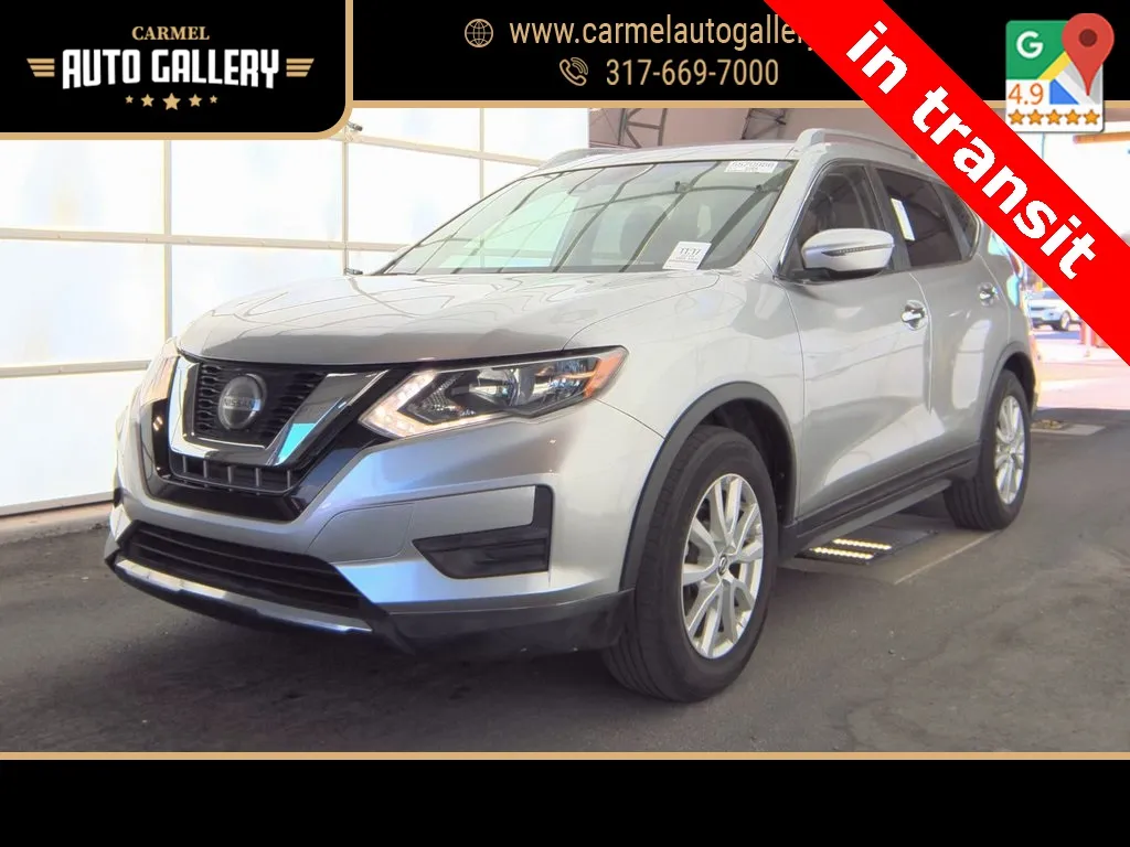 Silver 2019 Nissan Rogue SV for sale in Carmel, IN