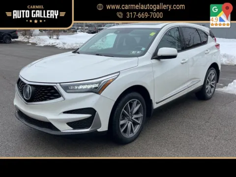 White 2019 Acura RDX Technology Package for sale in Carmel, IN
