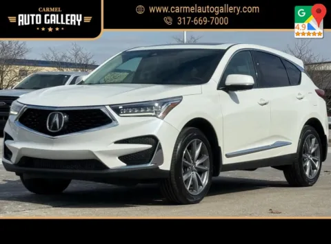 White 2019 Acura RDX Technology Package for sale in Carmel, IN