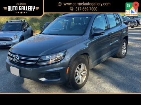 Gray 2017 Volkswagen Tiguan 2.0T S for sale in Carmel, IN