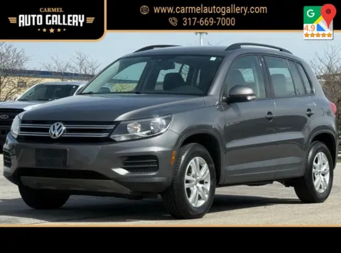 Gray 2017 Volkswagen Tiguan 2.0T S for sale in Carmel, IN