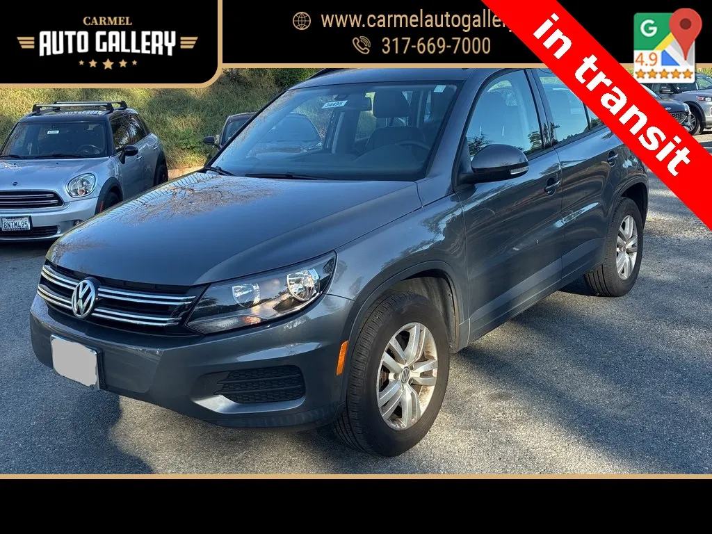 Gray 2017 Volkswagen Tiguan 2.0T S for sale in Carmel, IN