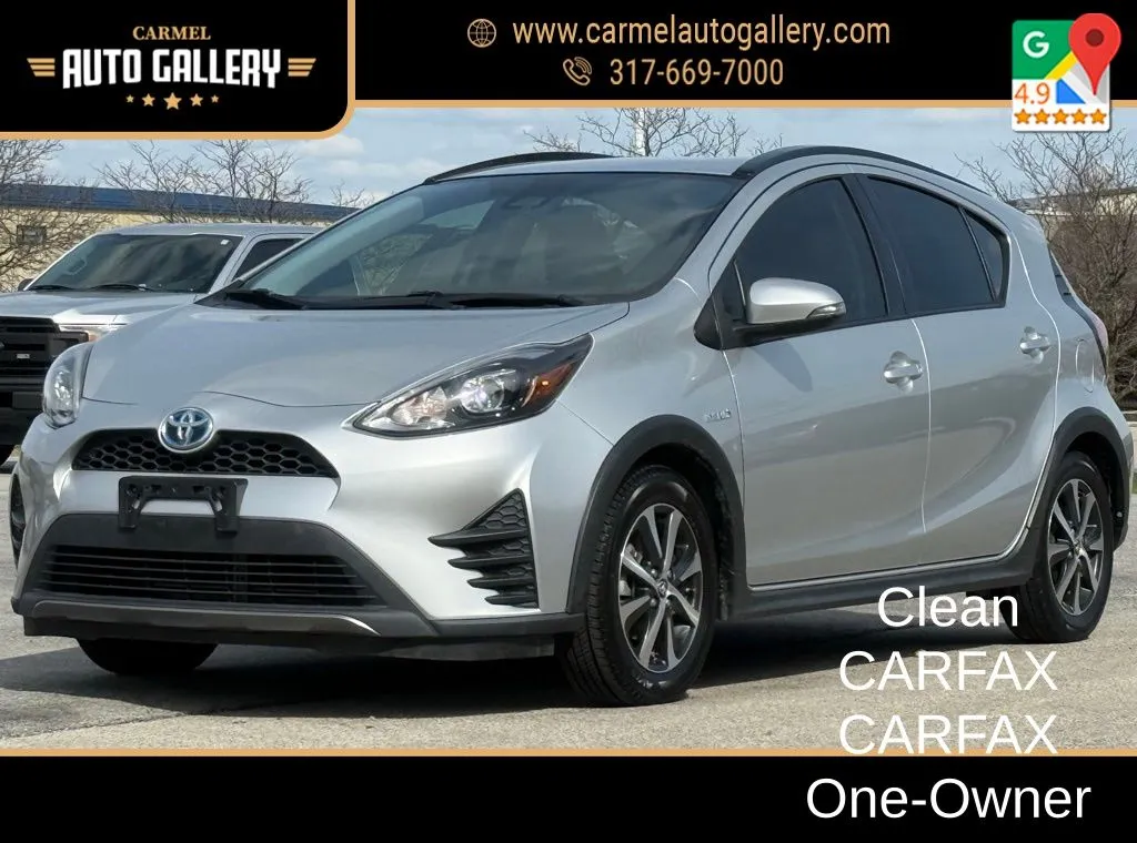 Silver 2018 Toyota Prius c Two for sale in Carmel, IN