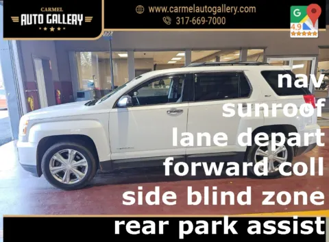 White 2016 GMC Terrain SLT for sale in Carmel, IN