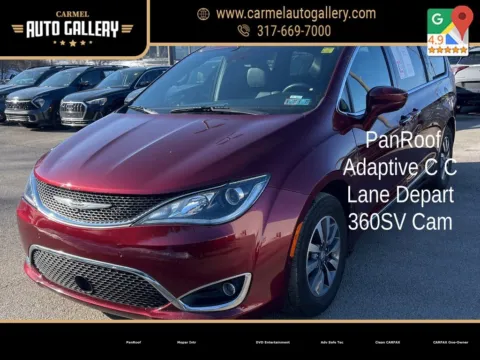 Red 2020 Chrysler Pacifica Touring L Plus for sale in Carmel, IN