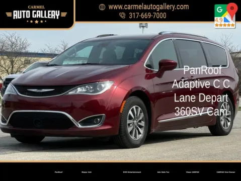 Red 2020 Chrysler Pacifica Touring L Plus for sale in Carmel, IN