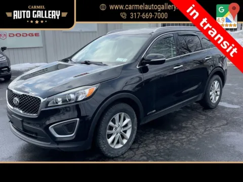 Black 2017 Kia Sorento LX for sale in Carmel, IN