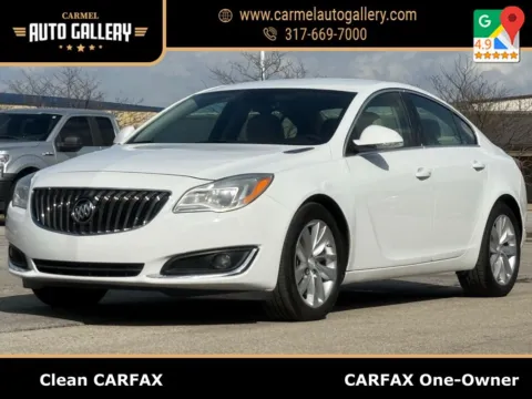 White 2016 Buick Regal Premium II for sale in Carmel, IN