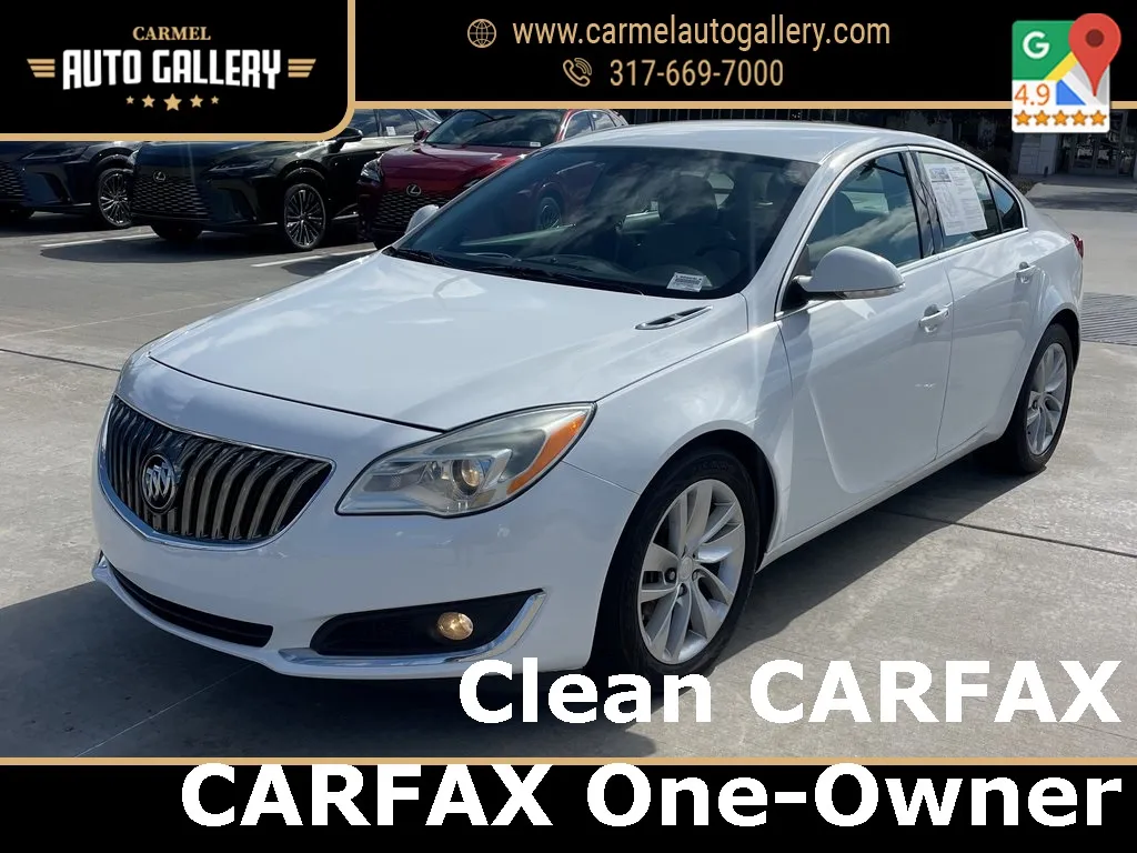 White 2016 Buick Regal Premium II for sale in Carmel, IN