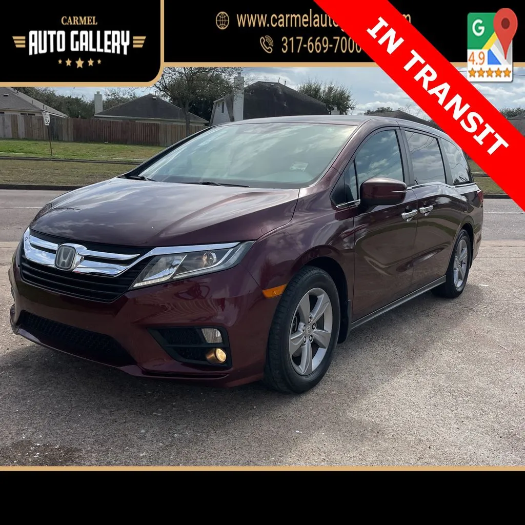 Red 2018 Honda Odyssey EX-L for sale in Carmel, IN