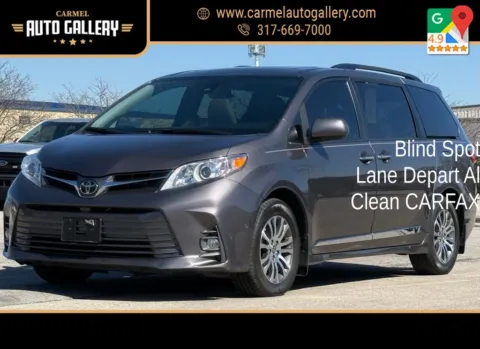 Gray 2020 Toyota Sienna XLE for sale in Carmel, IN