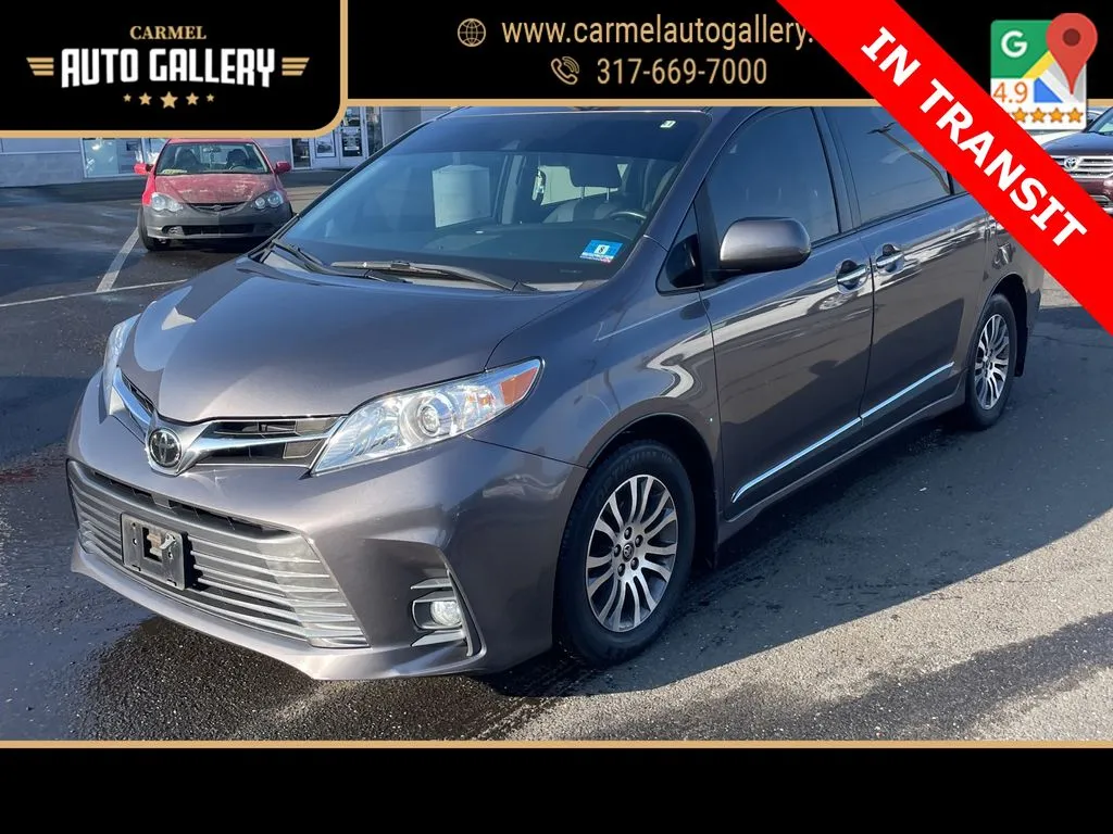 Gray 2020 Toyota Sienna XLE for sale in Carmel, IN