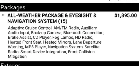 Photos of 2016 Subaru Forester 2.5i Premium for sale in Carmel, IN at Carmel Auto Gallery