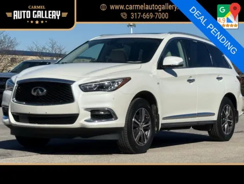 White 2017 INFINITI QX60 for sale in Carmel, IN