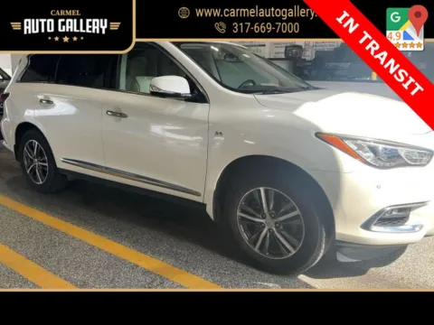 White 2017 INFINITI QX60 for sale in Carmel, IN