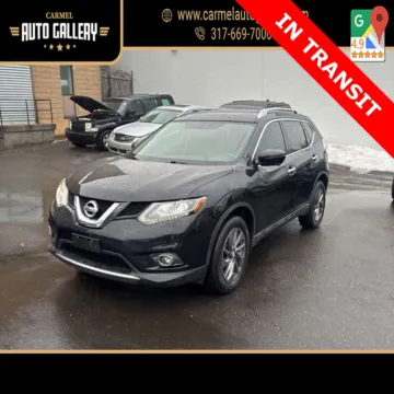 Black 2016 Nissan Rogue SL for sale in Carmel, IN