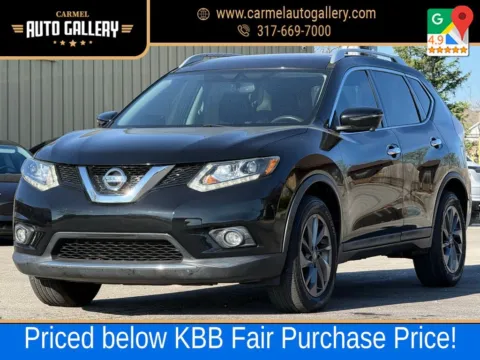 Black 2016 Nissan Rogue SL for sale in Carmel, IN