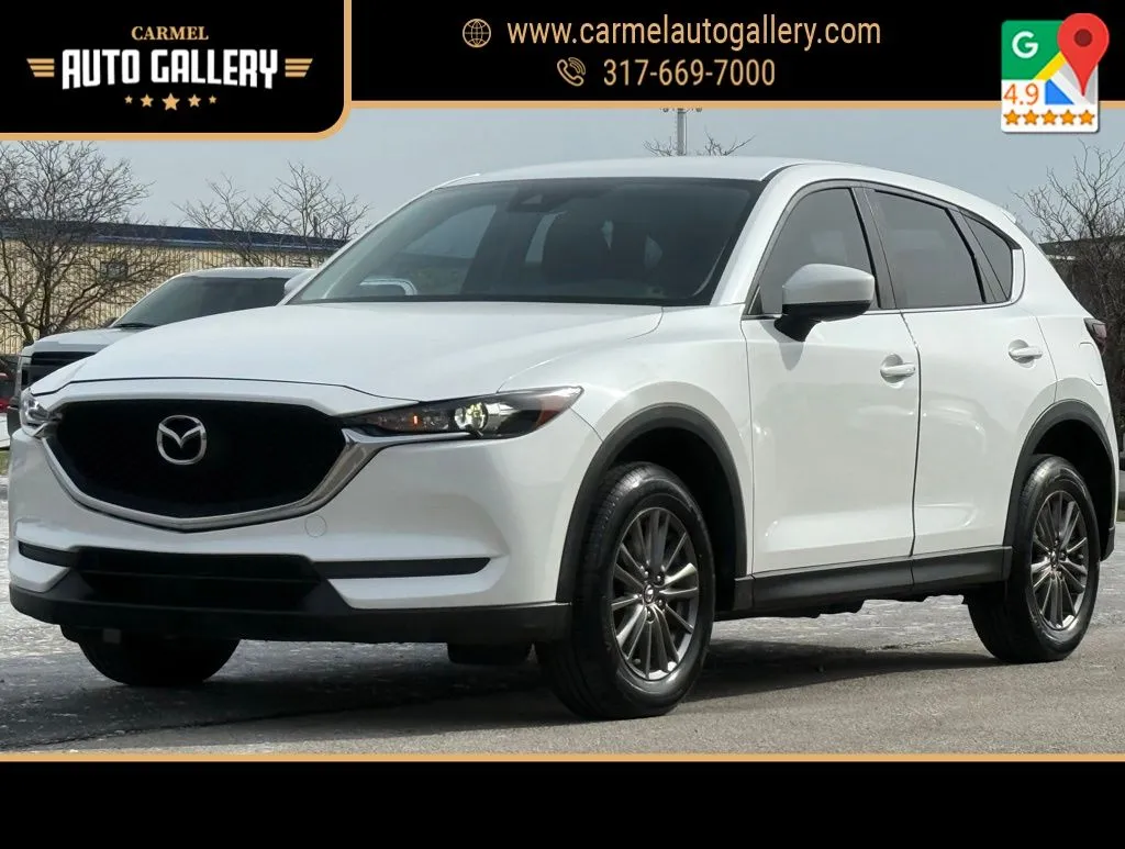 White 2018 Mazda CX-5 Sport for sale in Carmel, IN