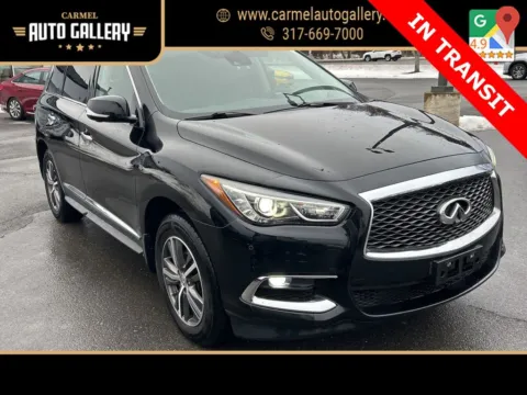 Black 2019 INFINITI QX60 LUXE for sale in Carmel, IN