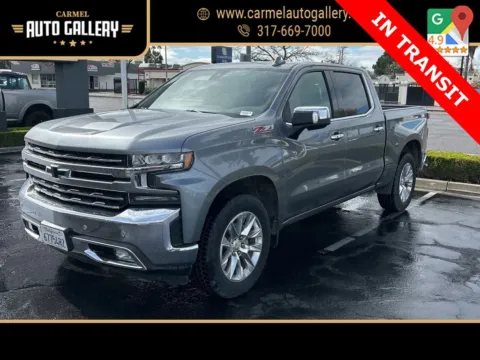 Gray 2019 Chevrolet Silverado 1500 LTZ for sale in Carmel, IN