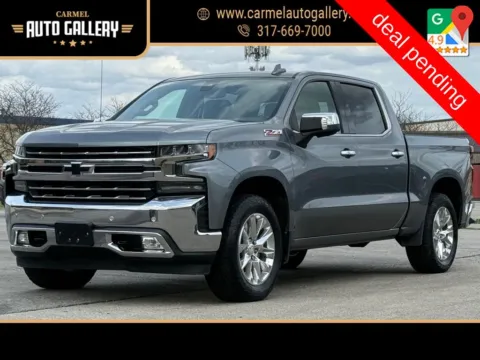 Gray 2019 Chevrolet Silverado 1500 LTZ for sale in Carmel, IN