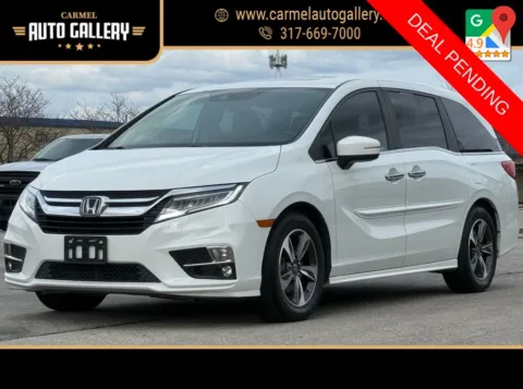 White 2020 Honda Odyssey Touring for sale in Carmel, IN