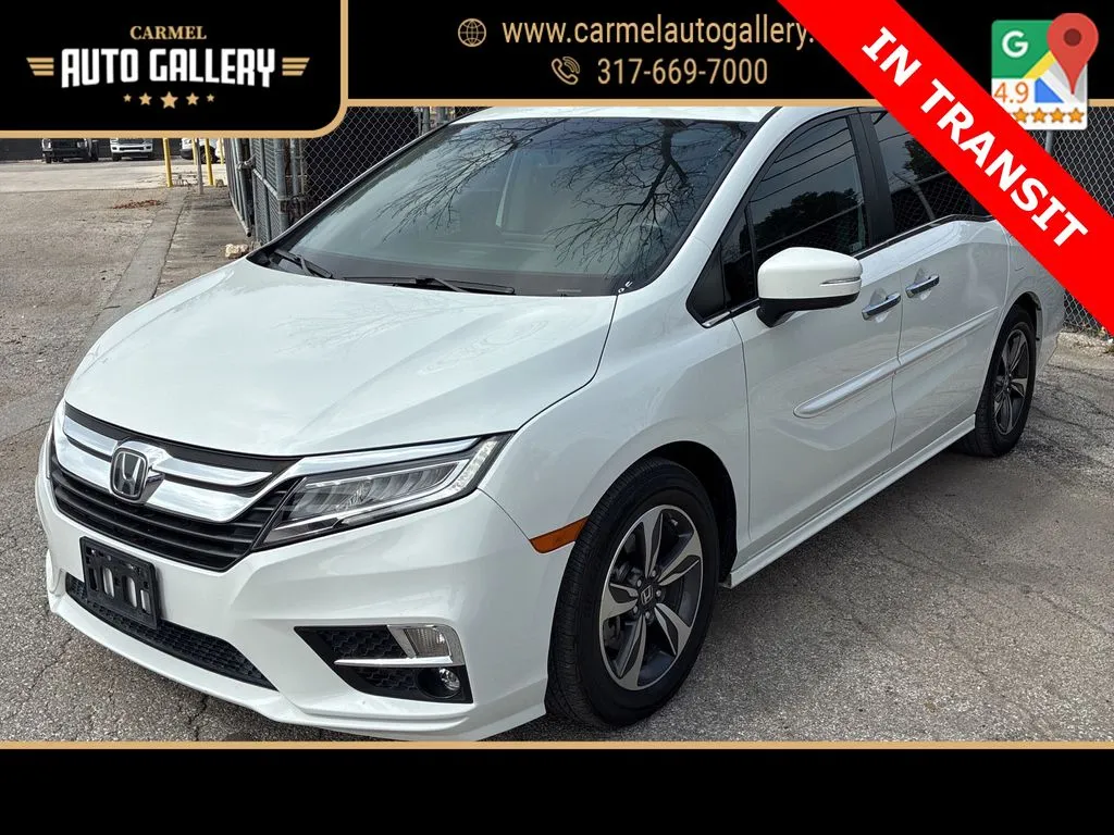 White 2020 Honda Odyssey Touring for sale in Carmel, IN