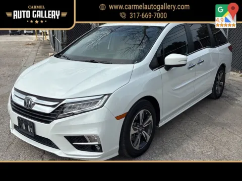 White 2020 Honda Odyssey Touring for sale in Carmel, IN