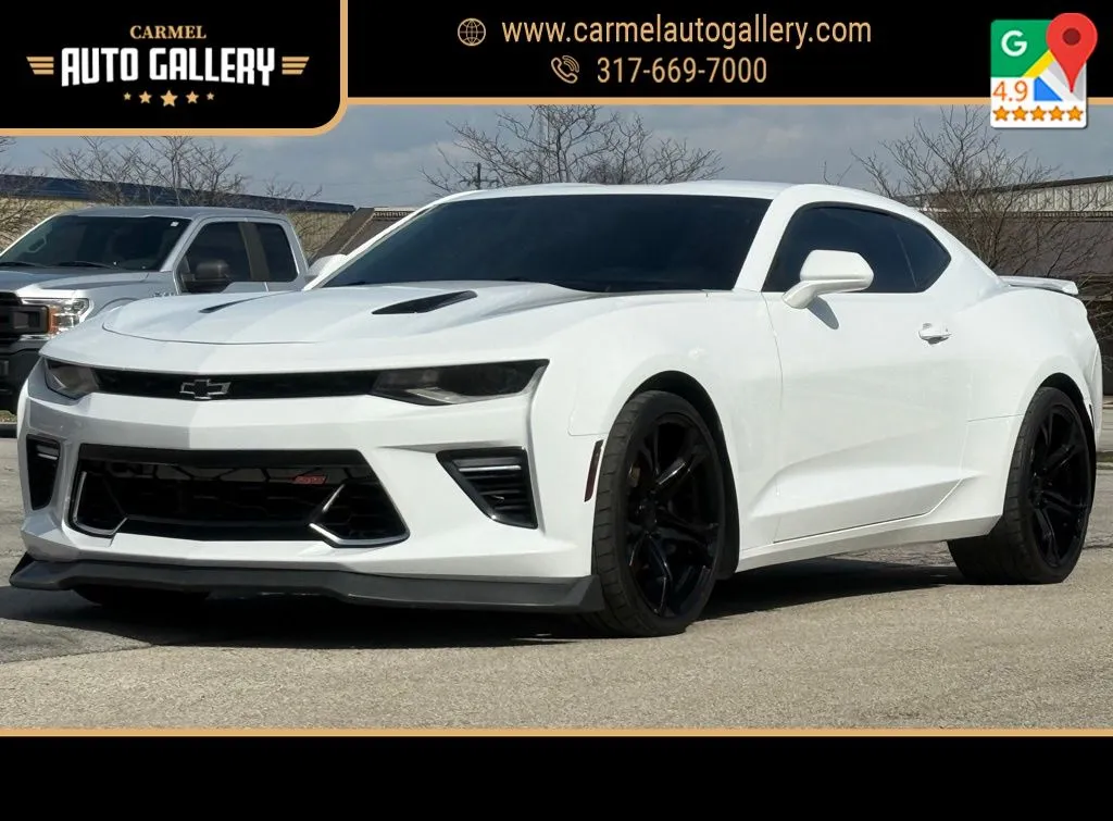 White 2018 Chevrolet Camaro SS for sale in Carmel, IN