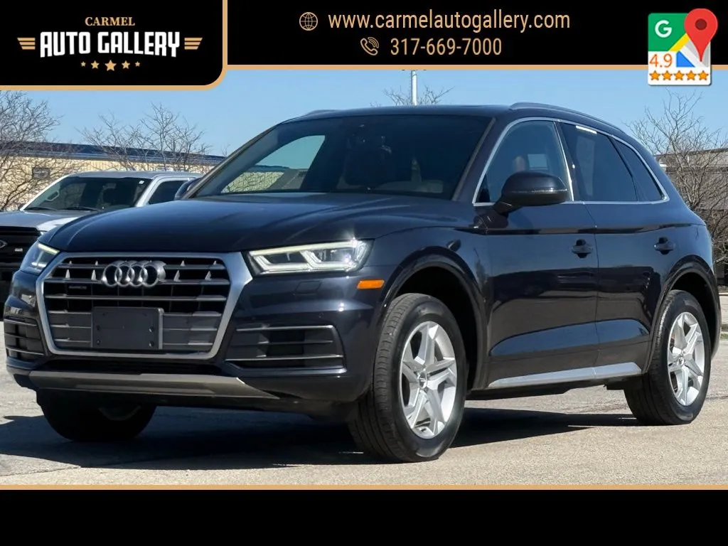 Blue 2018 Audi Q5 2.0T Premium Plus for sale in Carmel, IN