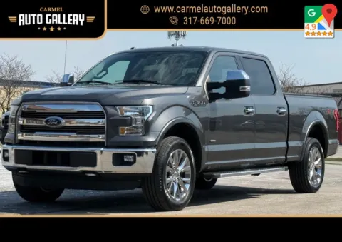 Gray 2016 Ford F-150 Lariat for sale in Carmel, IN