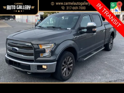 Gray 2016 Ford F-150 Lariat for sale in Carmel, IN