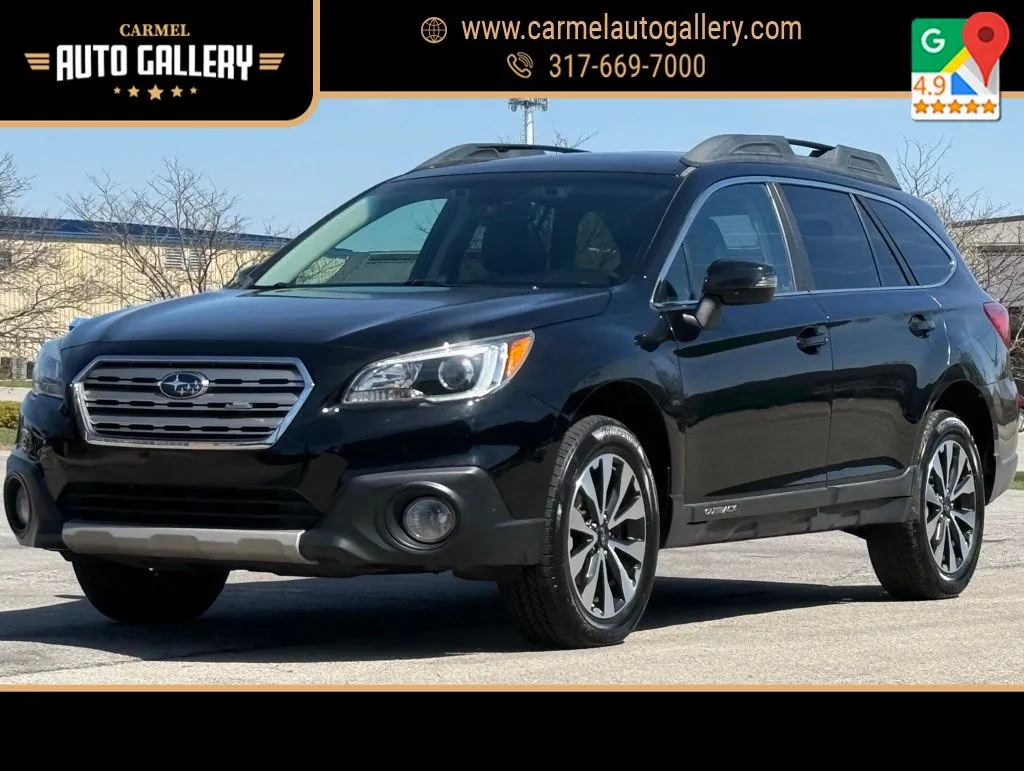 Black 2017 Subaru Outback 2.5i for sale in Carmel, IN