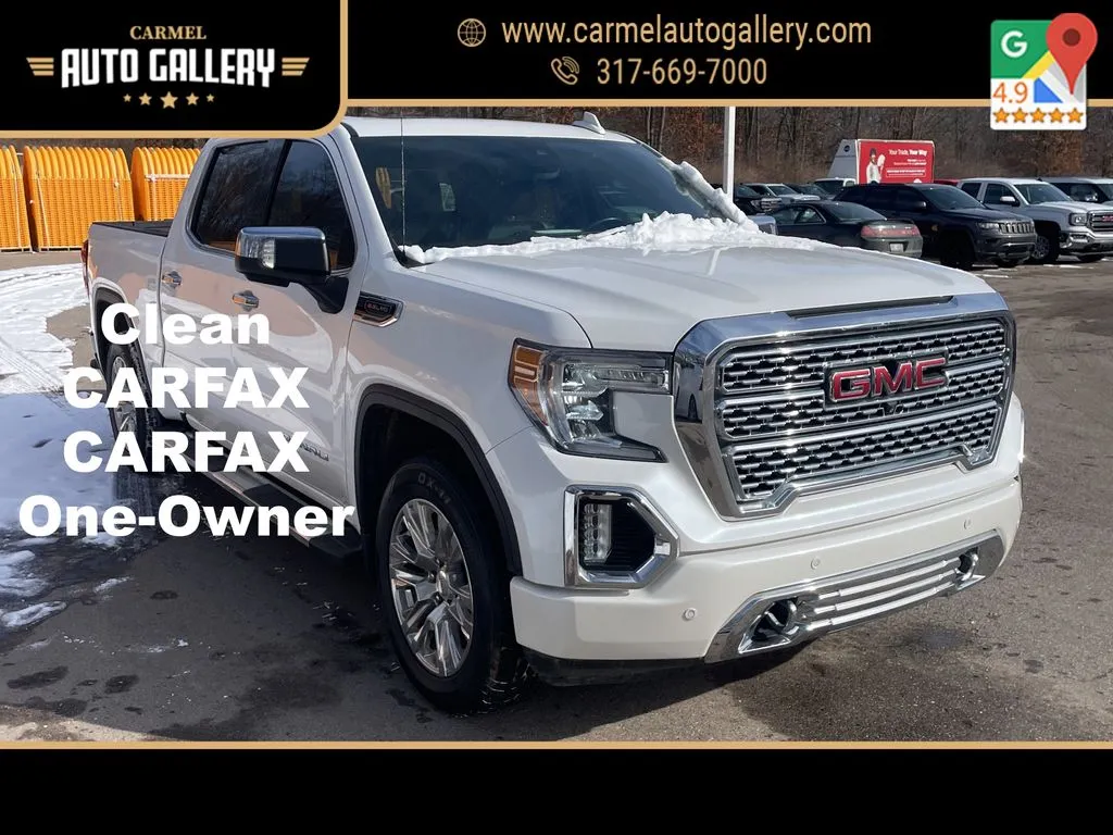 White 2019 GMC Sierra 1500 Denali for sale in Carmel, IN