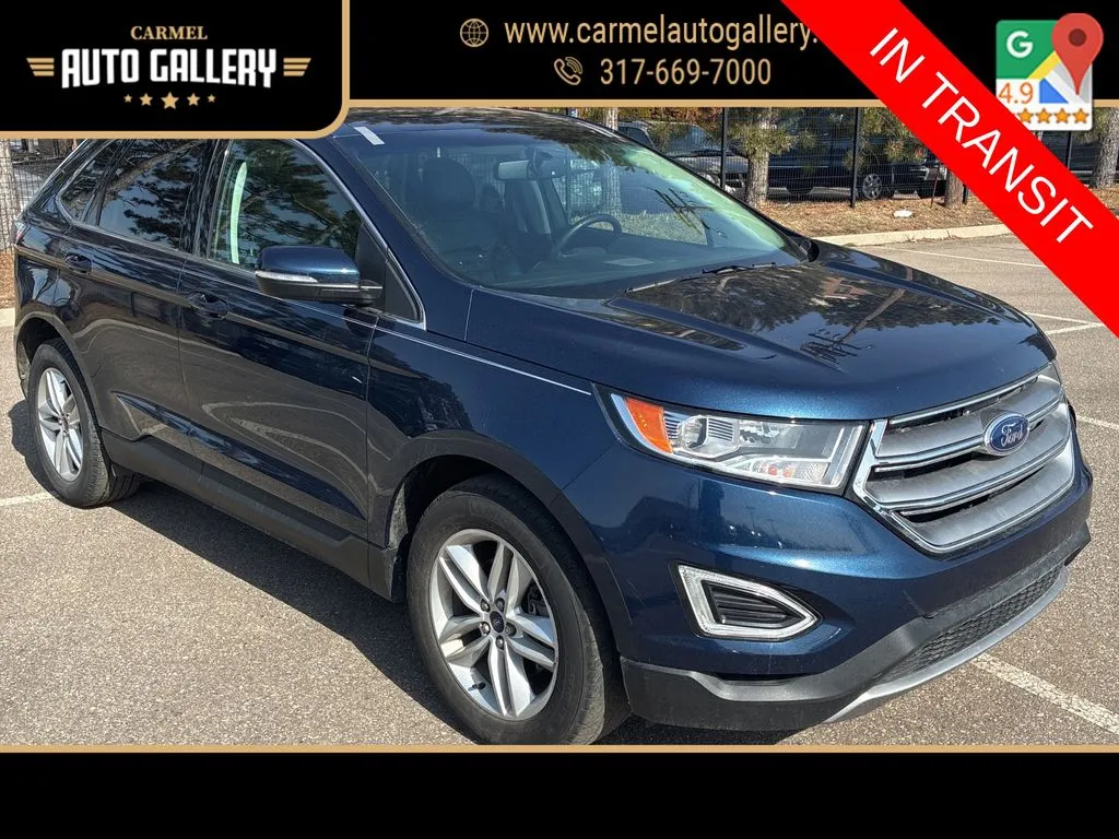 Blue 2017 Ford Edge SEL for sale in Carmel, IN