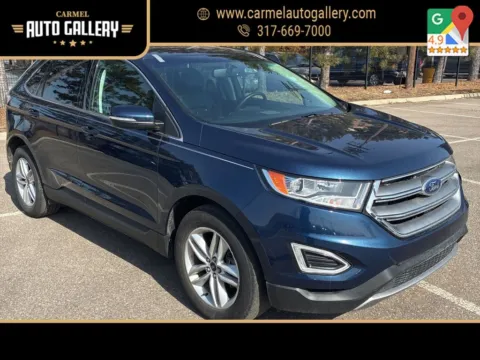 Blue 2017 Ford Edge SEL for sale in Carmel, IN